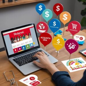 Immagine rappresenta il marketing di affiliazione su Pinterest